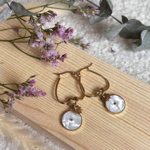 Boucles d'oreilles en Acier Inoxydable