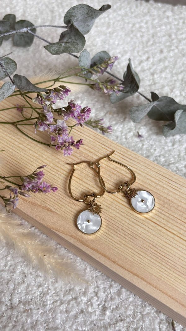 Boucles d'oreilles en Acier Inoxydable