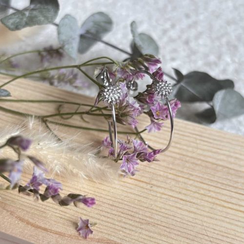 Boucles d'oreilles en Acier Inoxydable