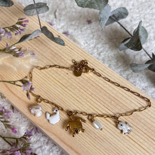 Bracelet de cheville en Acier Inoxydable