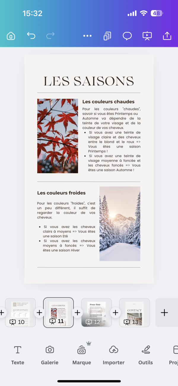 Ton livret de conseil en image