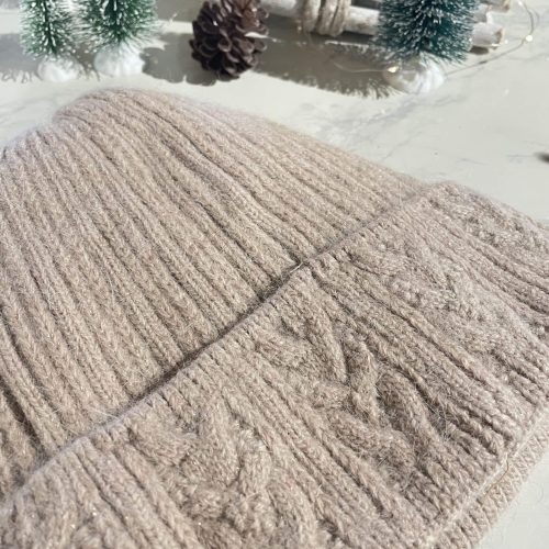 Bonnet taupe