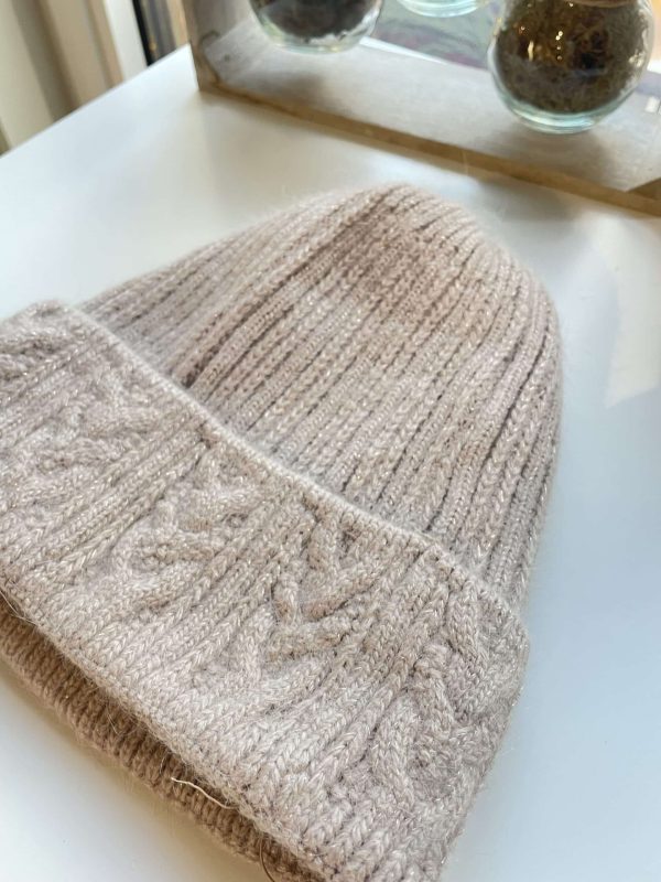 Bonnet taupe